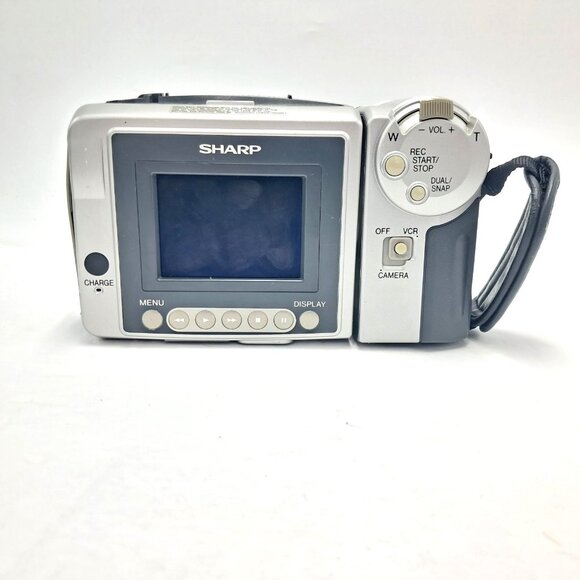 Sharp Viewcam Hi8 VL-AH151U and VL-A10U-One Charger -One AV Cable- Working - Picture 7 of 15